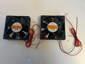 K1225x12bplb1w7 Eg Dc Brushless Fan Motor Computer Cooling 12v 1.334a 2 Pack