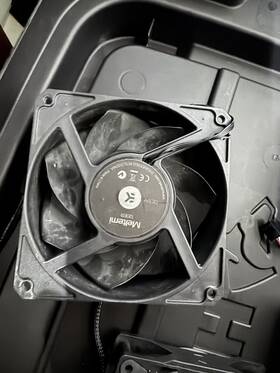 Ek-meltemi-120er-bk Ekwb Ek-meltemi 120er Black 500-1800rpm Extreme High-static Pressure 120mm Fan