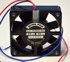 Fdc60s-24l Elina Fan 2 3/8 Inch Square 24v 50ma Model Fdc60s-24l. New