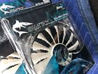 En55505 Aerocool Gaming Pc Fan Shark White Cooling Case 841269042970
