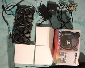 Uctgrgb12-bp6 Enermax Uctgrgb12 T.b. Rgb 5 Fans Controller Color Change Led New Open Box