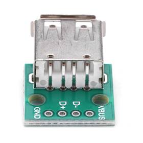 Eujgoovqxip9vsobe6422 Eujgoov 10pcs Usb Breakout Board Type A Female 2.54mm 4 Pins Pinbo