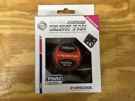 Ec8038hh12bp Evercool 80mm X 38mm High Speed Ball Bearing Fan 4pin Pwm