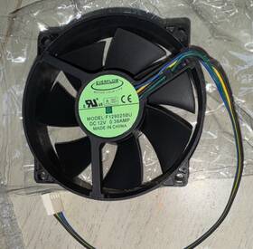 F129025bu Everflow New Dc12v 0.38a 4pin Cooling Fan#qw