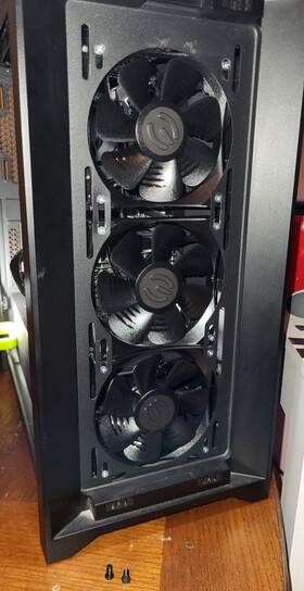 T1202512ln Evga New Fx 120mm 12v Pc Case Fans