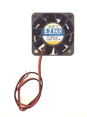 Fp-108gt-dc-12v-s1-b Ez Fan Fp-108gt/dc-12v-s1-b 40mm X 28mm 12v Dc Cooling 15.5 Cfm