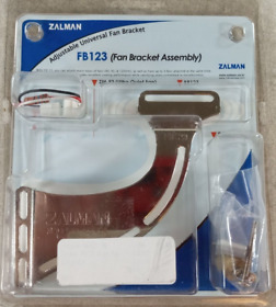 Zm-fb123 Fan Bracket Assembly Kit Zalman 92mm Cooling Sleeve 1600-2800 Rpm Black