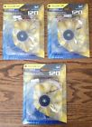Fan Cfy-012lb 120mm Yellow Case Lot 3 Led Kingwin