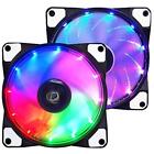 Fancolor Case Fans Fan Led Rgb Pc Cooling 614591254485