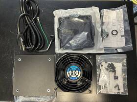 Fantec F12038b1htg Cooling Fan 120mm Ac 110 120v 2-wire Industrial Ventilation