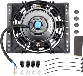 Ub0614 Fekuar 6 Inch Slim 650cfm Radiator Cooling Fans Universal Pull Push 12v 80w Direct