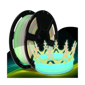 Flashforge 937120308737 Rapid Pla Filament 1.75mm Luminous Melody 500mm/s High ... Fast Ship