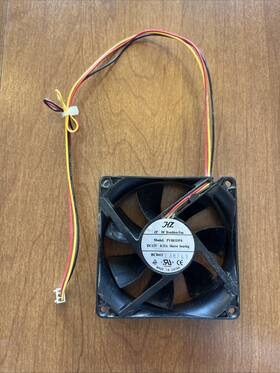 Pv883df0 Foxconn Zp Dc 12v Brushless Pc Case 3 Inch Cooling Fan Pv883df0. Used Free Shipping