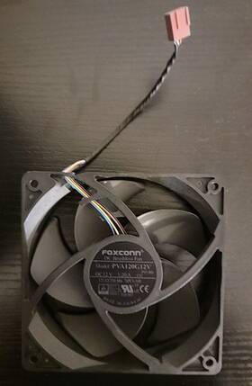 Pva120g12v Foxconn The 12025 12v 1.2a 12 Cm Super Large Air Volume Fan
