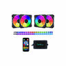 Fr412l2s-rgb Apevia Frostblade Silent Addressable Rgb Color Changing Led 837344006685