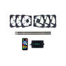Fr612l2s-rgb Apevia Frostblade Silent Addressable Rgb Color Changing Led 837344006692