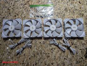 Fd-f-as1-1208 Fractal Design X4 Aspect 12 Rgb White 120mm 1200rpm 3-pin Case Fan