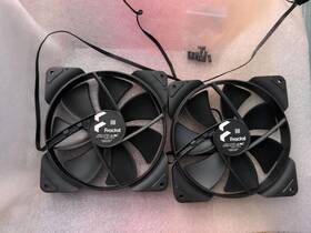 Fd-f-as1-1403 Fractal Design Aspect 14 Pwm 140mm Case Fan - Black Pair 2x Fans