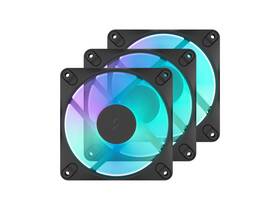 Fractal Design Fd-f-dr3-1203 Dynamic 3 120mm Argb Black Pwm Case Fan 3-pack High Durability