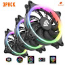 Fs8001-3pack Asiahorse Pack Motherboard Addressable Led Case Fan With 691161010191