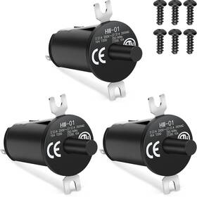 9904190041 Fuceter 9904190036 3 Pcs Hopper Lid/door Switch Kit With 6 Mounting Screws Compatibl