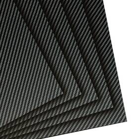 Fuxinghao 735626016028 2.0mm 200x300mm Carbon Fiber Sheets 100% 3k Twill Matte Plate