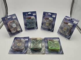 Gc84uvb Galaxy Lot 7 Pc Crystal Led Fan Gc84b1 Gc8uvg Iso 9001 Certified