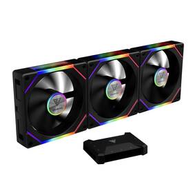750104493 Gamdias P2-1203u Argb Fan Kit 120mm 3 Pack With Controller &