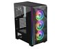 Gamdias Atx Mid Tower Computer Pc Case With Rgb 3x Built-in 120mm Argb Dual
