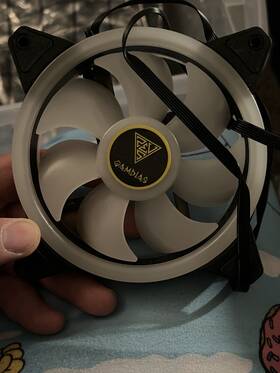 Zt12025 Gamdias 120mm Hydro Bearing Case Fan Multicolor Led 45.2cfm 1200rpm Universal