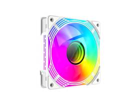 Fn12a-c8i-w Gamemax 120mm White Frame Argb Fan - High-performance Cooling