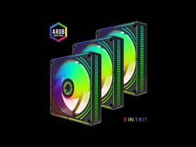 Ra300bk Gamemax Pc 120mm Black Frame Argb Fan