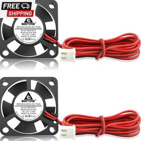 2xgda3010b12n1cx2521m-us Gdstime 30x30x10mm 12 Volts E3d V6 Hotend Fan High Speed Dual Ball Bearing 3010