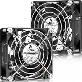 2xgda8025b24n28x25240ip67-us Gdstime Waterproof Fan 80mm X 25mm Ip67 Rating 24v Small Dual Ball Bearing Brushless