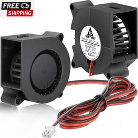 2xgdb4020b24n65d2521m-us Gdstime 4020 24v Blower Fan Upgrade 3d Printer 24 Volt Fans 40mm X 20mm Dual Ba