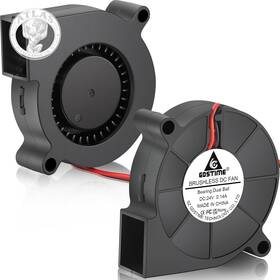 Gdstime 313055594562 50mm X 15mm Blower Fan 24v High Speed 5015 Part Cooling 24 Volt Fans Du