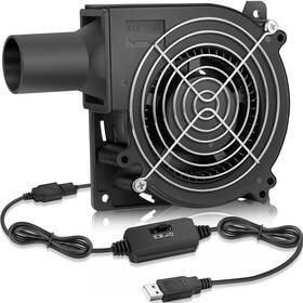 Amz-gdb1232s05n20u50-us Gdstime 120mm X 32mm Usb Blower Fan With 3 Speeds Control Small 5v Dc