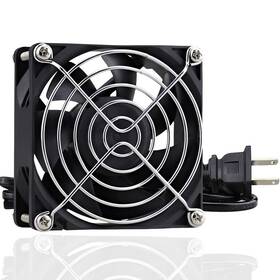 B07nvll3l5 Gdstime Ec Axial 8025 Muffin Fan 80x25mm Ac Brushless Cooling With Power Cord