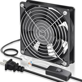 Ec12025b Gdstime Ec Cooling Fan 120mm X 25mm Ac 110v 115v 120v 220v 240v Dual Ball Bearin