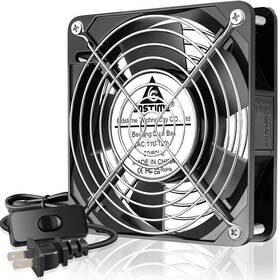 Gaa1225b120v-us Gdstime 120mm X 25mm 110v 115v 120v Ac Powered Fan Dual Ball Bearing For Diy Cooling