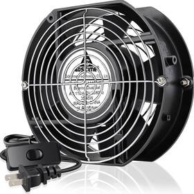 Gaa1751b11n28n30-us Gdstime 172mm Axial Fan 110v Ac Dual Ball Bearing High Speed Cooling Exhaust