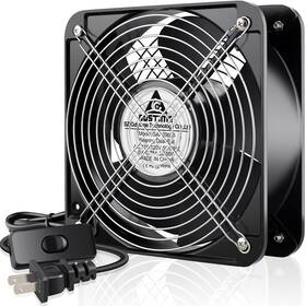 Gaa2060b11n26n30-us Gdstime 200mm Axial Fan 110v 120v Ac Heavy Duty Cooling Ventilation Exhaust