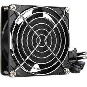 Gaa9225b120v-us Gdstime Axial Fan 90mm 110v 120v Ac 92mm X 25mm Dual Ball Bearing With Power Cor