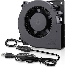 Gdb1232b05n20u50-us Gdstime 120mm Usb Blower Fan 5v With Speed Control For Av Cabinet Dvr Xbox Cooling