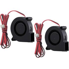 Gdb5015b12n60x2521m-us Gdstime 2-pack 50mm X 15mm Blower Fan 12v 5015 Dual Ball Bearing Dc Brushless Co