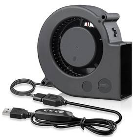 Gdb9733s05n28u50-us Gdstime 97mm Usb Blower Fan With 3 Speeds Control 5v Powered X 33mm