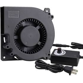 Gdt12032b12v1.0a Gdstime 3-12vt 120mm Blower Fan Ac 110v 220v Dc 12v Powered With Speed Control For Rec