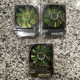 Gelid Solutions 897025780316 Wing 12 Pl Green Gamer 120x25mm Pwm Led Fan