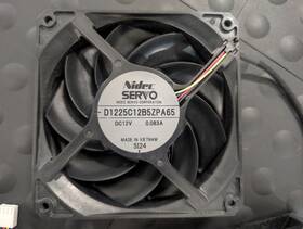 D1225c12b5zpa65 Gentle Typhoon 120mm Black Edition Darkside Case Fans Lot Of 5