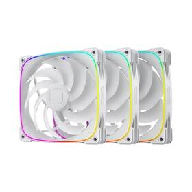 Geo-s2503w-14w Geometric Future Geo-s2503w-14t Squama 2503 Rgb Pwm Fan - 140mm 3 Pack